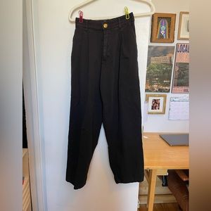 Big Bud Press Black Petite Trousers